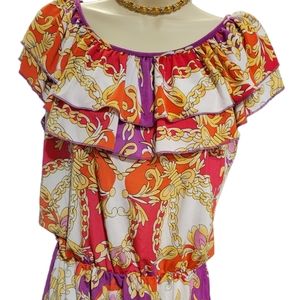 International INC Company M Top Colorful